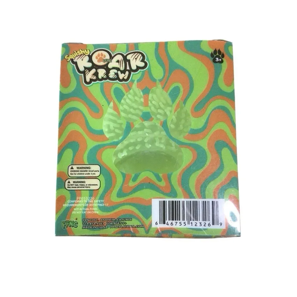 Squishy 2 Roar Krew Blue Green Super Squishy Squeeze Toy New From Five Below